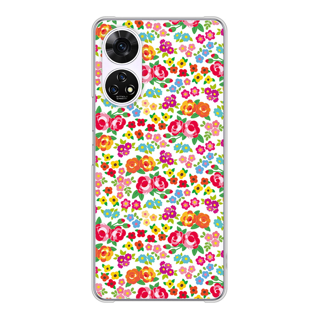 あんしんファミリースマホ A303ZT SoftBank 高画質仕上げ 背面印刷 ハードケースリバティプリント