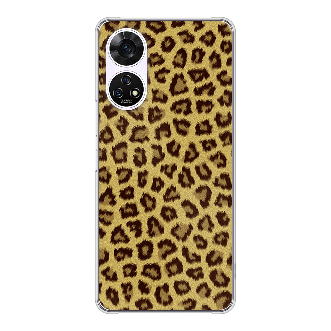 あんしんファミリースマホ A303ZT SoftBank 高画質仕上げ 背面印刷 ハードケースヒョウ柄ベーシックS