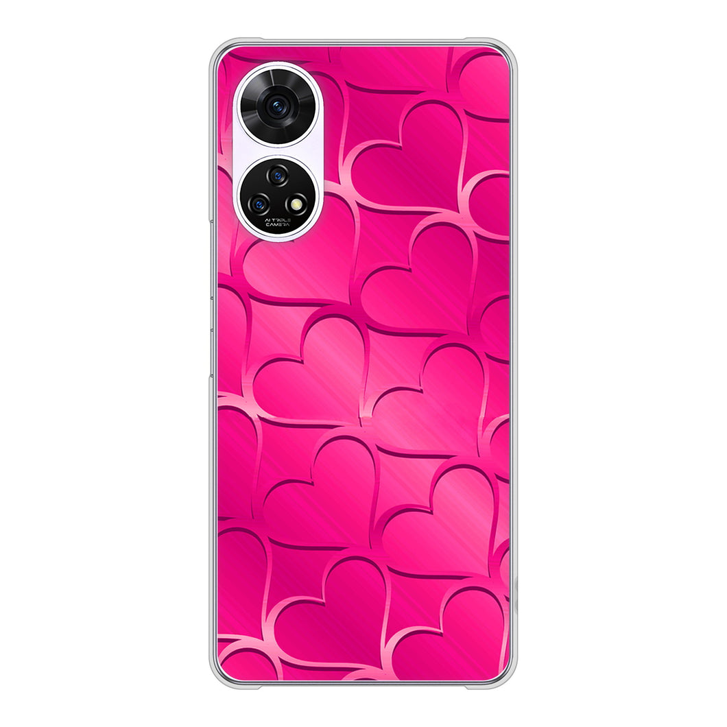 あんしんファミリースマホ A303ZT SoftBank 高画質仕上げ 背面印刷 ハードケースかくれハート