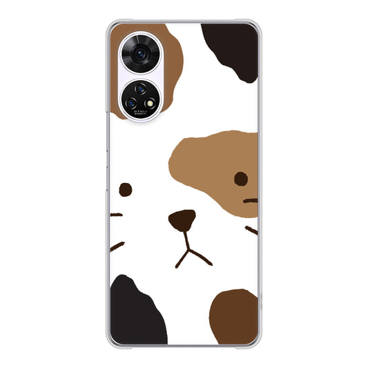 あんしんファミリースマホ A303ZT SoftBank 高画質仕上げ 背面印刷 ハードケース 【IA801 みけ】