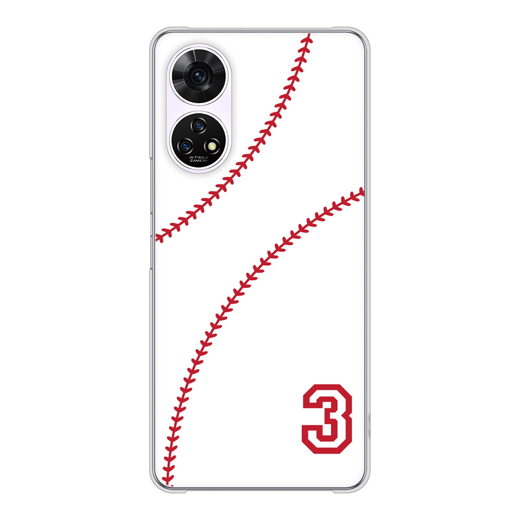 あんしんファミリースマホ A303ZT SoftBank 高画質仕上げ 背面印刷 ハードケースbaseball
