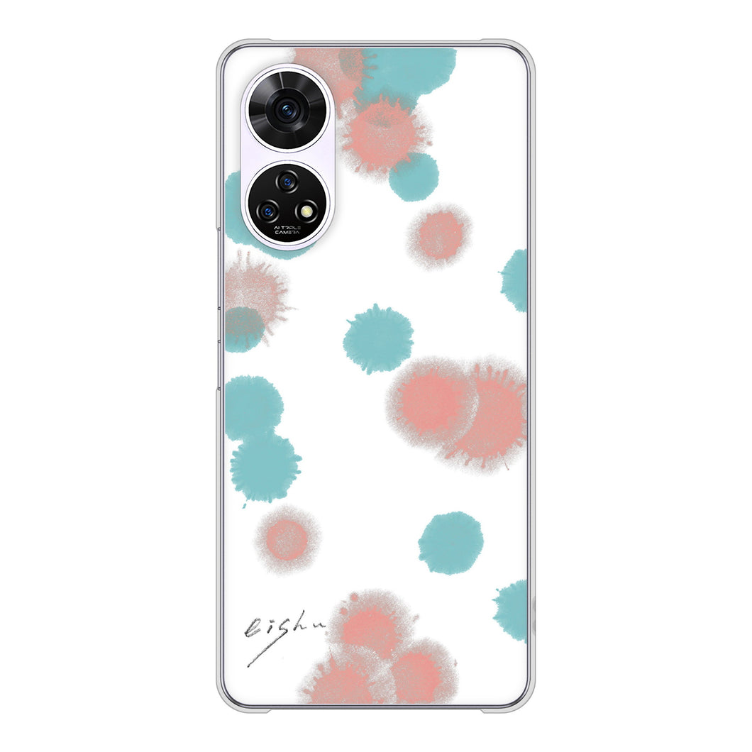 あんしんファミリースマホ A303ZT SoftBank 高画質仕上げ 背面印刷 ハードケース大野詠舟 デザイン筆文字