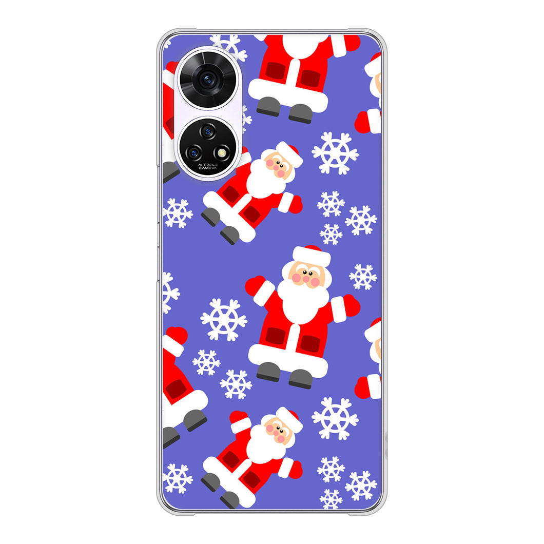 あんしんファミリースマホ A303ZT SoftBank 高画質仕上げ 背面印刷 ハードケースクリスマス