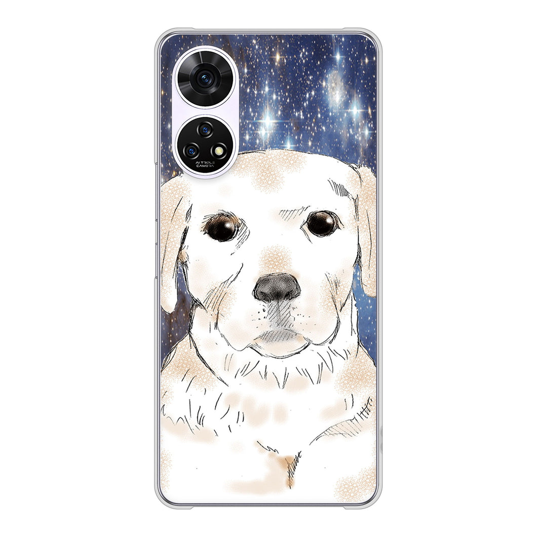 あんしんファミリースマホ A303ZT SoftBank 高画質仕上げ 背面印刷 ハードケースラブラドールレトリバー