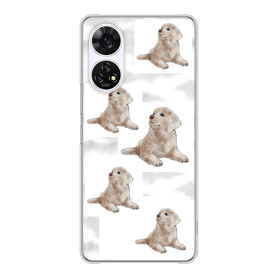 あんしんファミリースマホ A303ZT SoftBank 高画質仕上げ 背面印刷 ハードケースラブラドールレトリバー