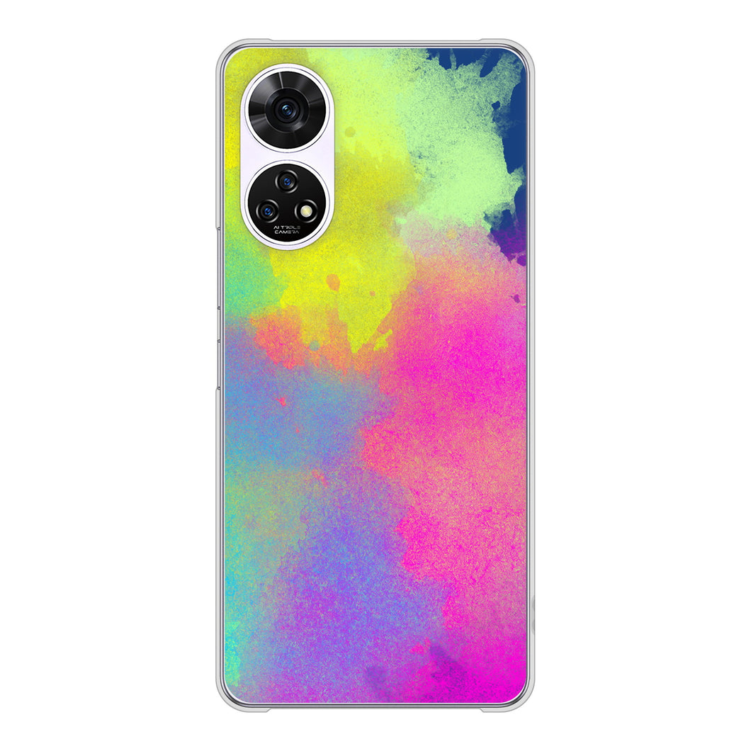 あんしんファミリースマホ A303ZT SoftBank 高画質仕上げ 背面印刷 ハードケースパステルアート