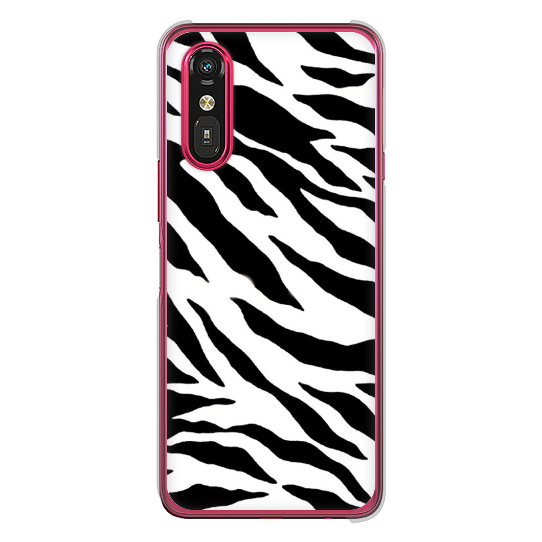 らくらくスマートフォン a A401FC Y!mobile 高画質仕上げ 背面印刷 ハードケースアニマル柄