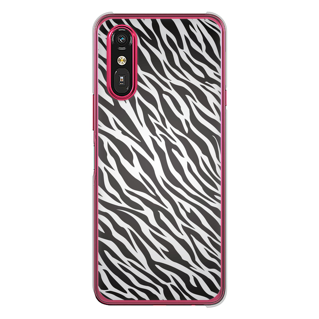 らくらくスマートフォン a A401FC Y!mobile 高画質仕上げ 背面印刷 ハードケースアニマル柄