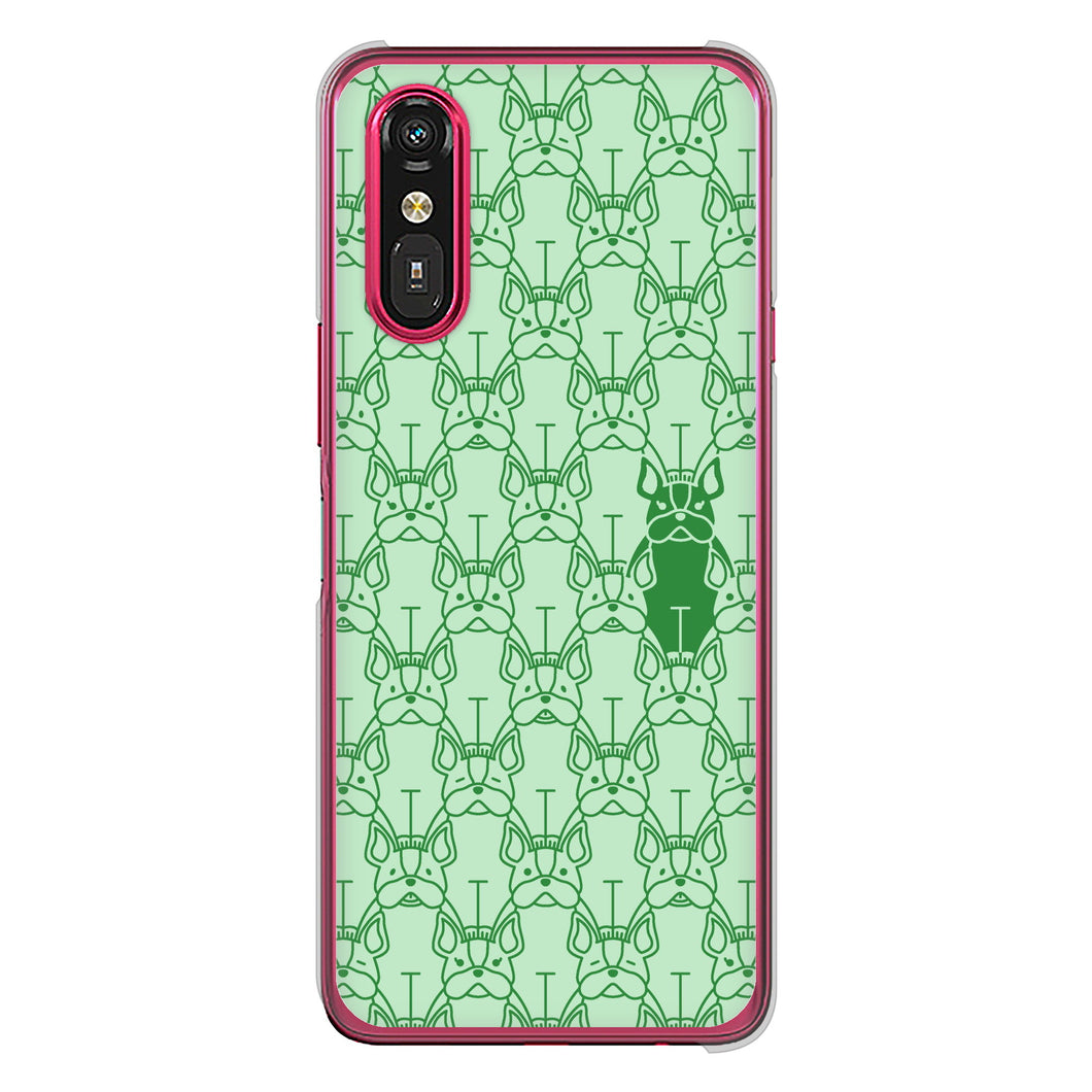 らくらくスマートフォン a A401FC Y!mobile 高画質仕上げ 背面印刷 ハードケースパターンアニマル