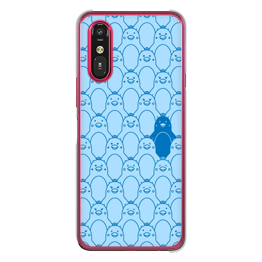 らくらくスマートフォン a A401FC Y!mobile 高画質仕上げ 背面印刷 ハードケースパターンアニマル