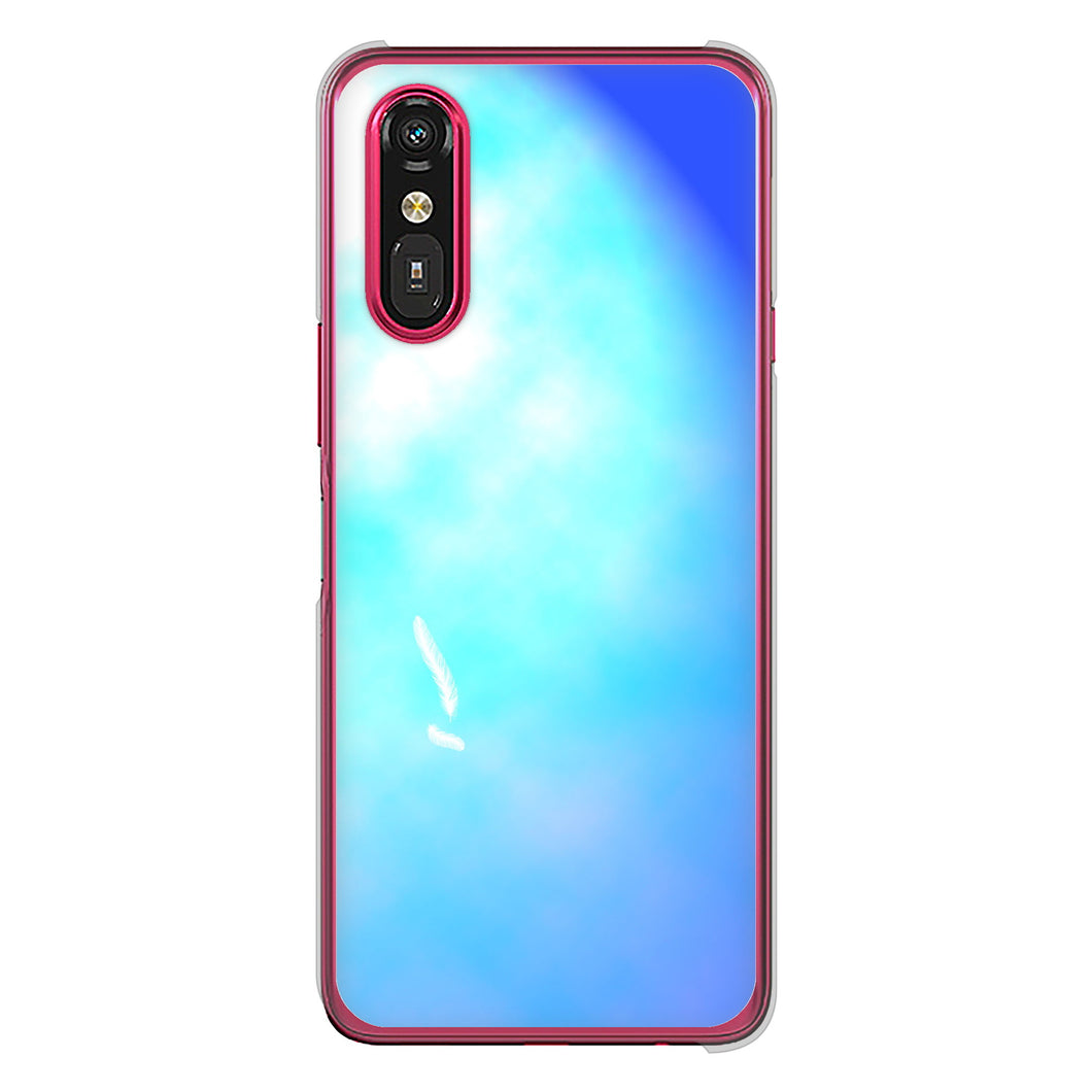 らくらくスマートフォン a A401FC Y!mobile 高画質仕上げ 背面印刷 ハードケースパステルアート