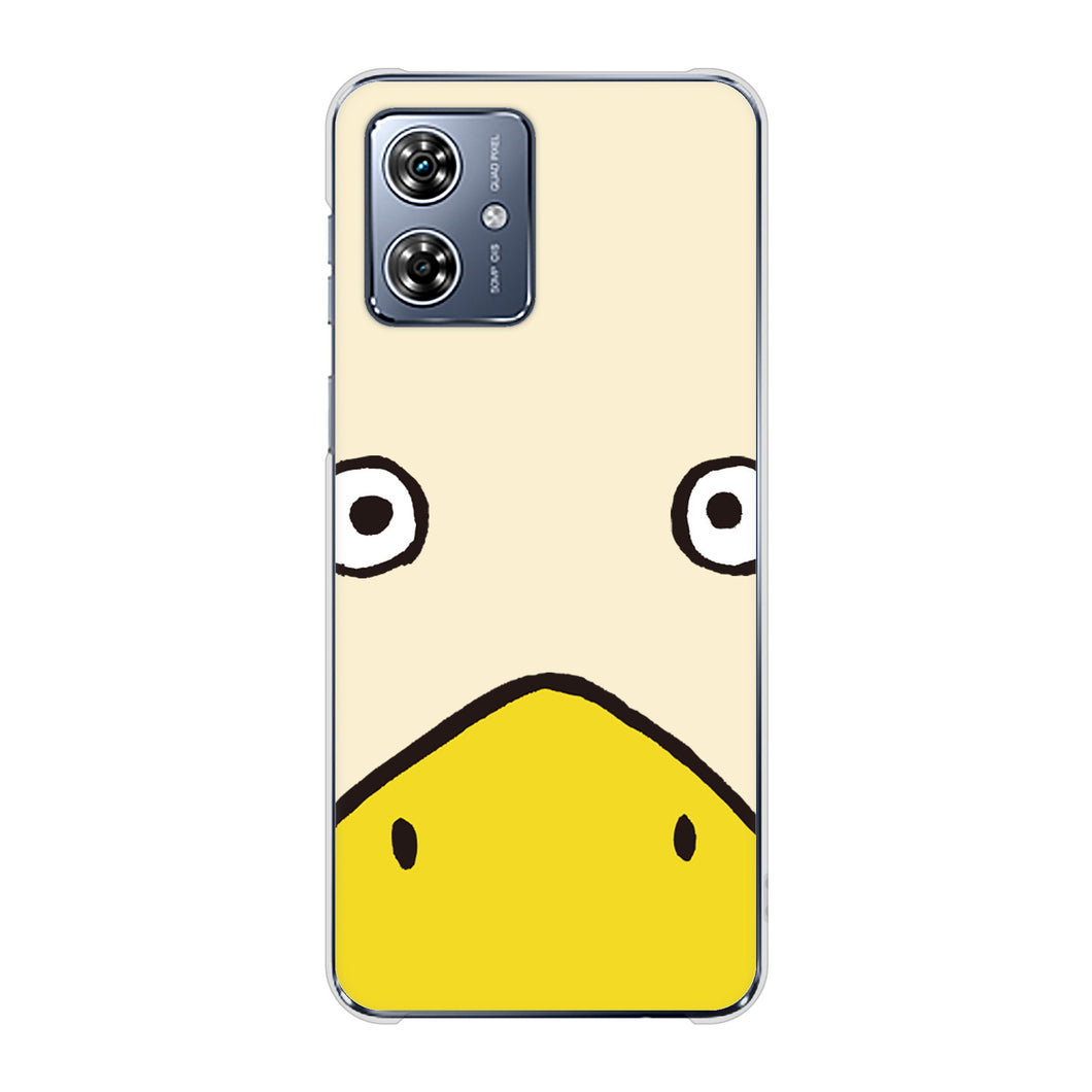 moto g64y 5G A401MO Y!mobile 高画質仕上げ 背面印刷 ハードケースドアップアニマル