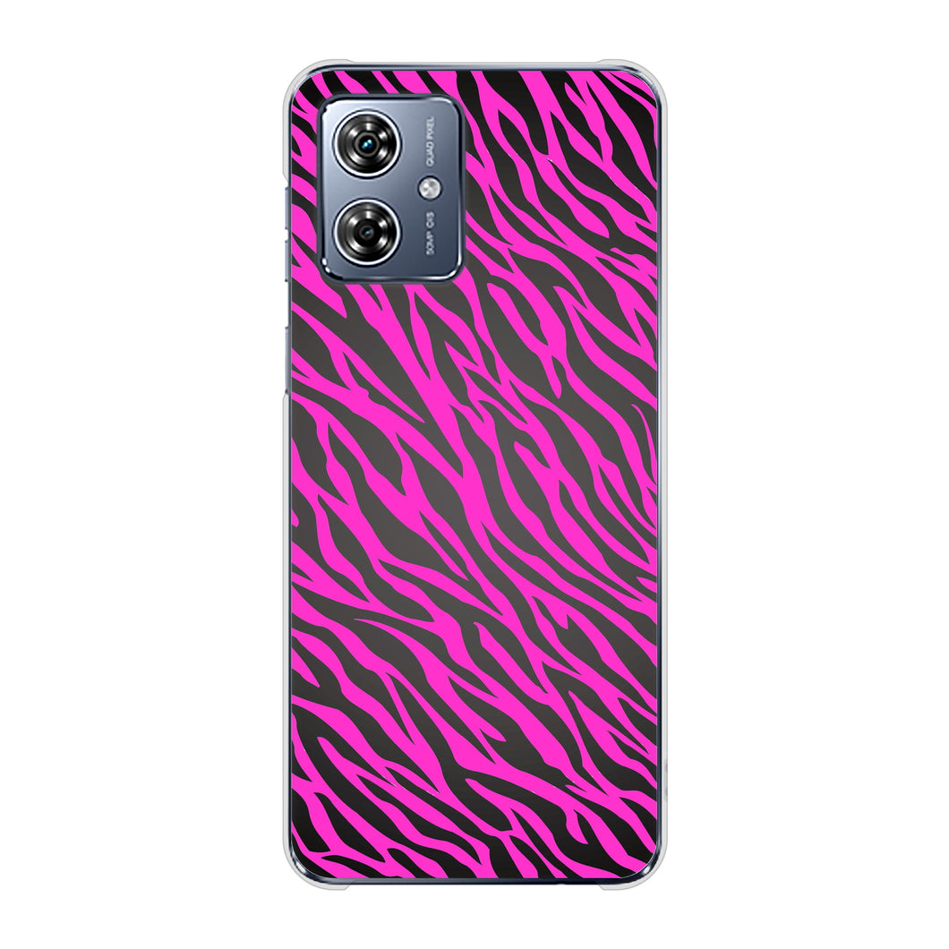 moto g64y 5G A401MO Y!mobile 高画質仕上げ 背面印刷 ハードケースアニマル柄