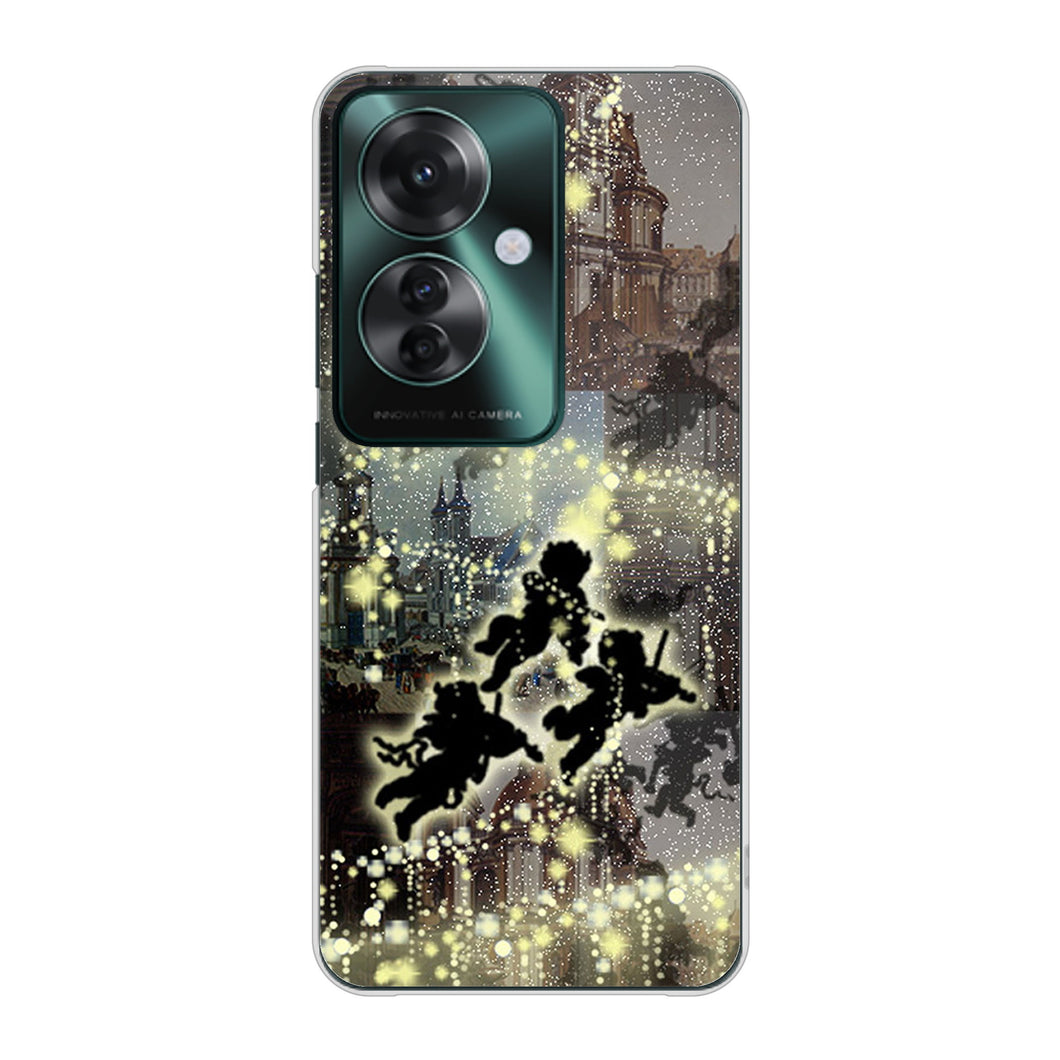 OPPO Reno11 A A401OP Y!mobile 高画質仕上げ 背面印刷 ハードケース 【253 天使の音楽隊】