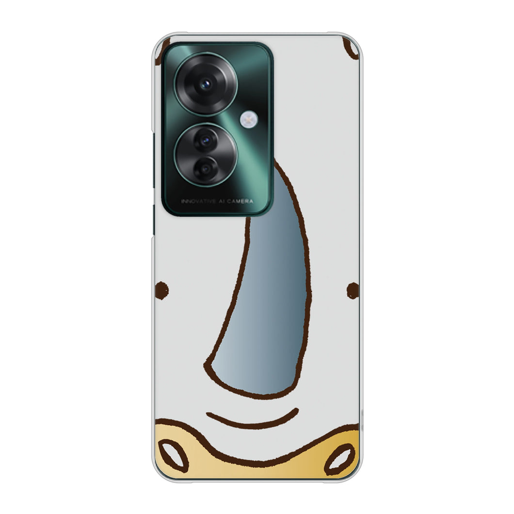 OPPO Reno11 A A401OP Y!mobile 高画質仕上げ 背面印刷 ハードケースドアップアニマル