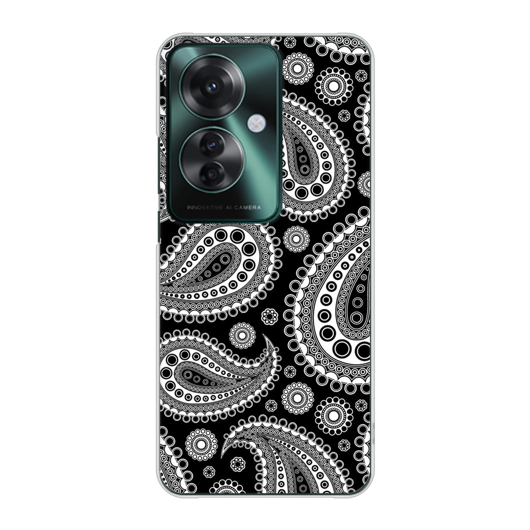 OPPO Reno11 A A401OP Y!mobile 高画質仕上げ 背面印刷 ハードケースペイズリー