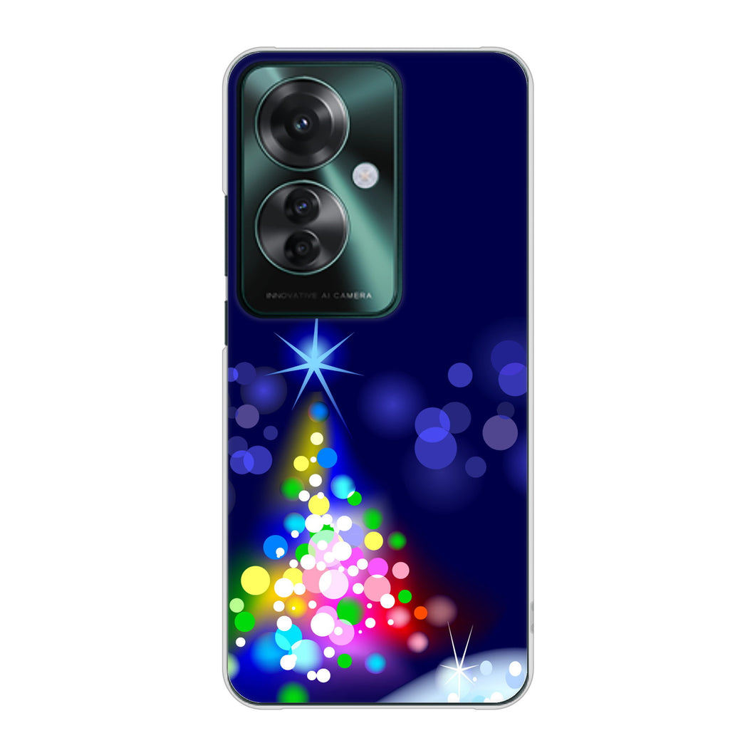 OPPO Reno11 A A401OP Y!mobile 高画質仕上げ 背面印刷 ハードケースクリスマス