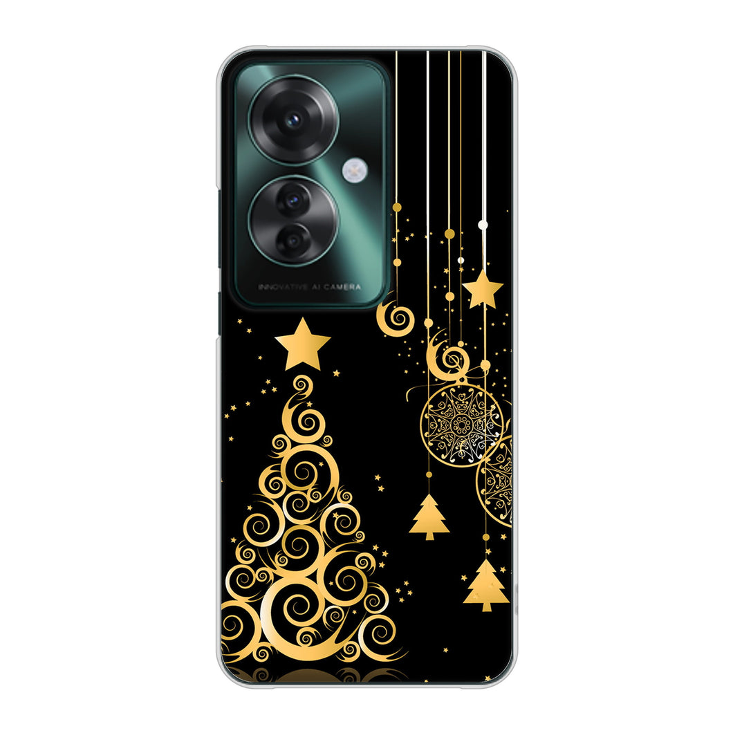 OPPO Reno11 A A401OP Y!mobile 高画質仕上げ 背面印刷 ハードケースクリスマス