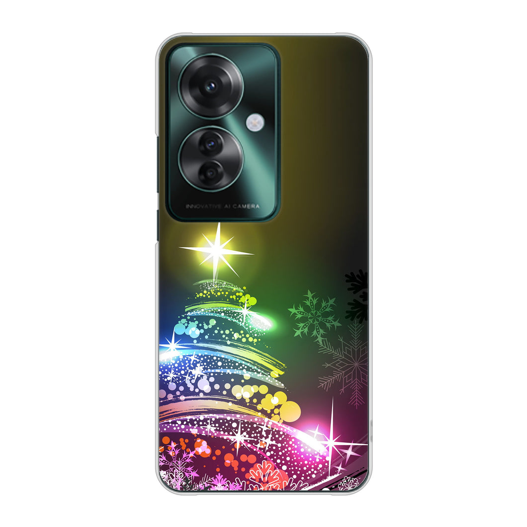 OPPO Reno11 A A401OP Y!mobile 高画質仕上げ 背面印刷 ハードケースクリスマス