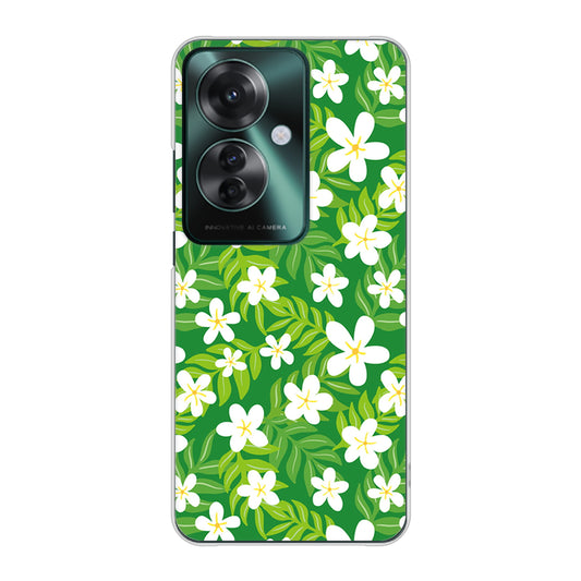 OPPO Reno11 A A401OP Y!mobile 高画質仕上げ 背面印刷 ハードケース 【760 ジャスミンの花畑】