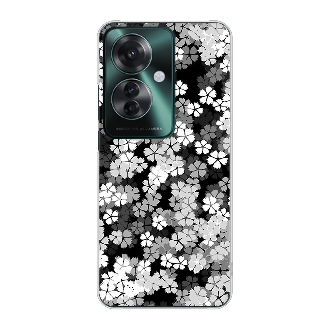 OPPO Reno11 A A401OP Y!mobile 高画質仕上げ 背面印刷 ハードケース 【1332 夜桜】