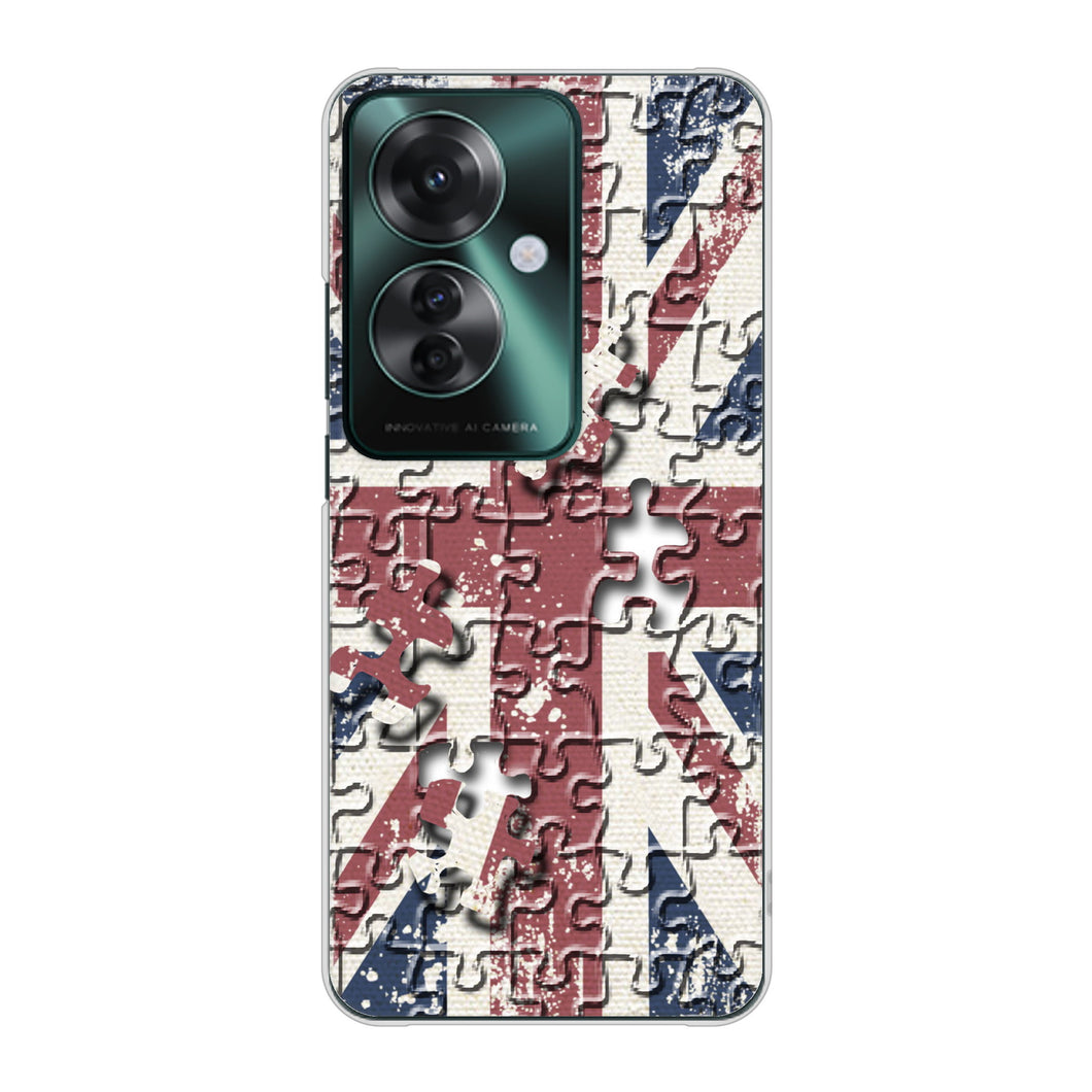 OPPO Reno11 A A401OP Y!mobile 高画質仕上げ 背面印刷 ハードケースユニオンジャック