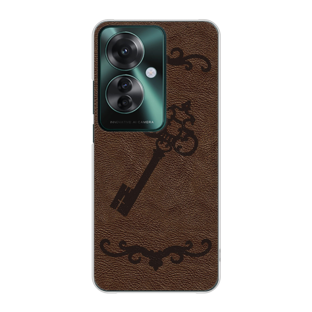 OPPO Reno11 A A401OP Y!mobile 高画質仕上げ 背面印刷 ハードケースレザー風