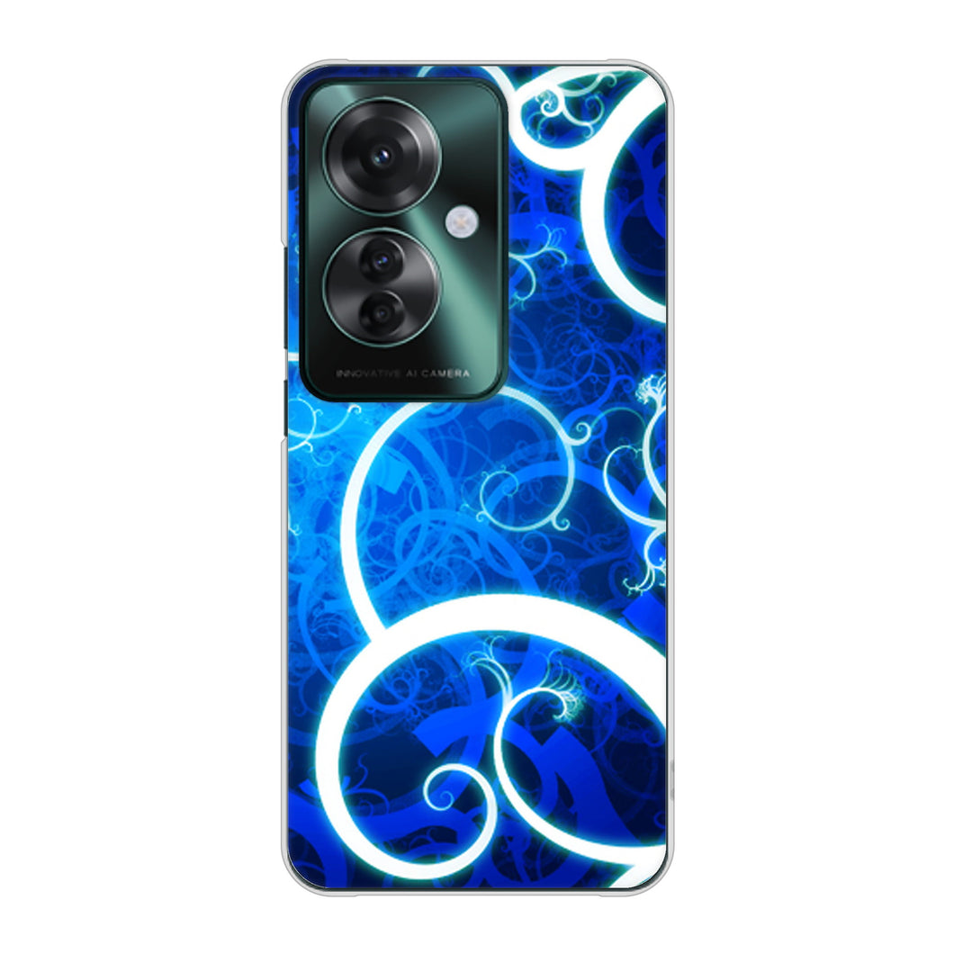 OPPO Reno11 A A401OP Y!mobile 高画質仕上げ 背面印刷 ハードケース 【EK850 神秘の草】