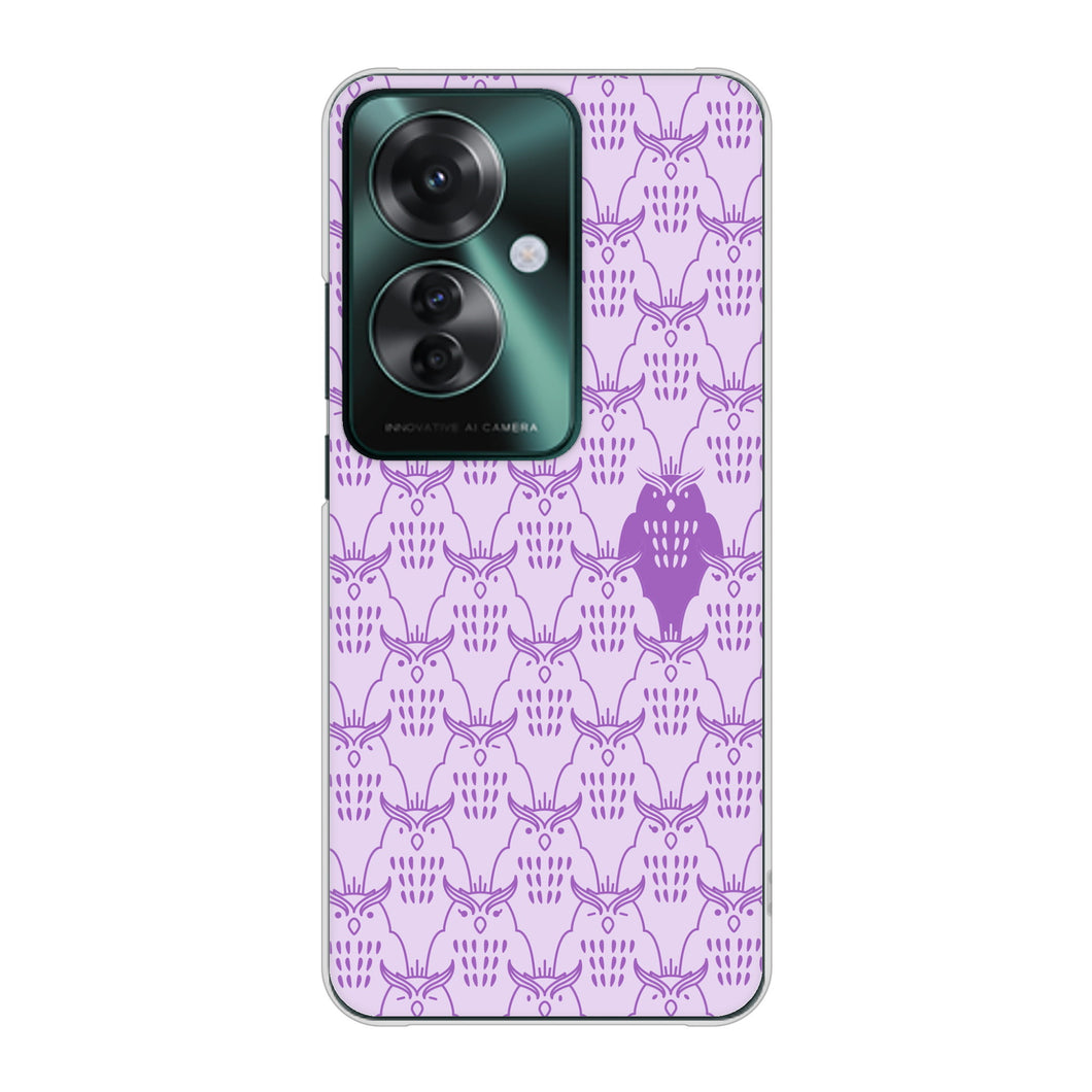 OPPO Reno11 A A401OP Y!mobile 高画質仕上げ 背面印刷 ハードケースパターンアニマル