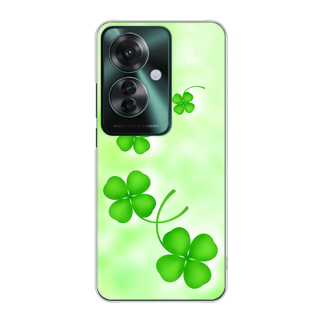 OPPO Reno11 A A401OP Y!mobile 高画質仕上げ 背面印刷 ハードケース 【VA819 まいおりる幸運】