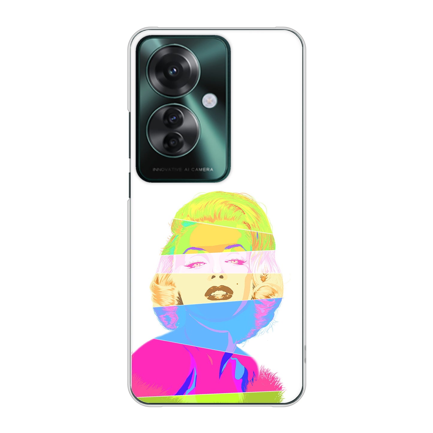 OPPO Reno11 A A401OP Y!mobile 高画質仕上げ 背面印刷 ハードケースマリリンモンローデザイン