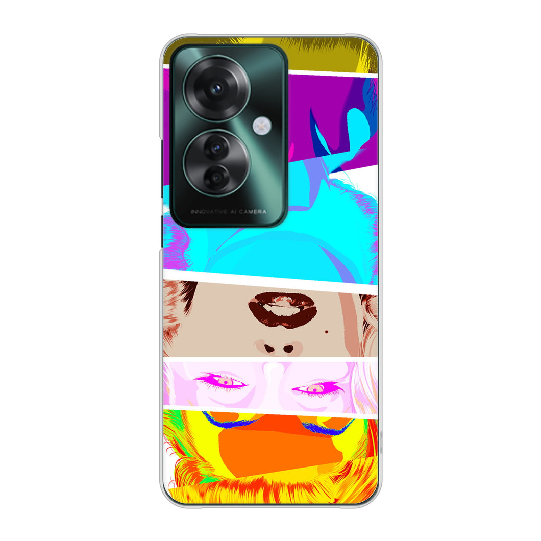 OPPO Reno11 A A401OP Y!mobile 高画質仕上げ 背面印刷 ハードケースマリリンモンローデザイン