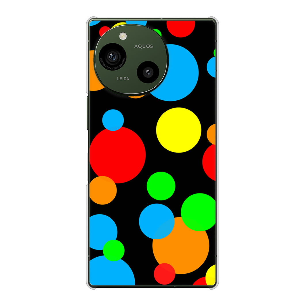 AQUOS R9 A401SH SoftBank 高画質仕上げ 背面印刷 ハードケース 【076 シンプル(大阪のおばちゃん)】