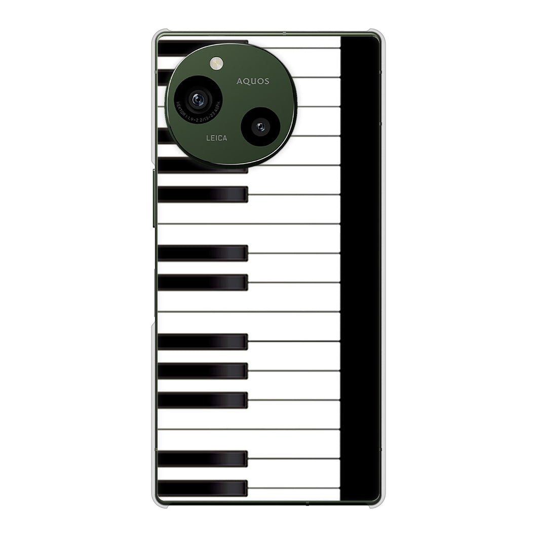 AQUOS R9 A401SH SoftBank 高画質仕上げ 背面印刷 ハードケースピアノ
