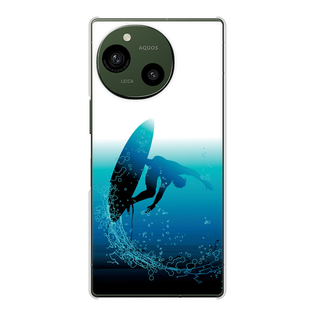 AQUOS R9 A401SH SoftBank 高画質仕上げ 背面印刷 ハードケース 【416 カットバック】