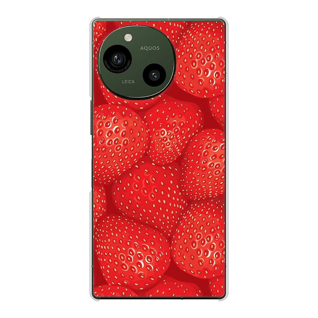 AQUOS R9 A401SH SoftBank 高画質仕上げ 背面印刷 ハードケーススイーツ