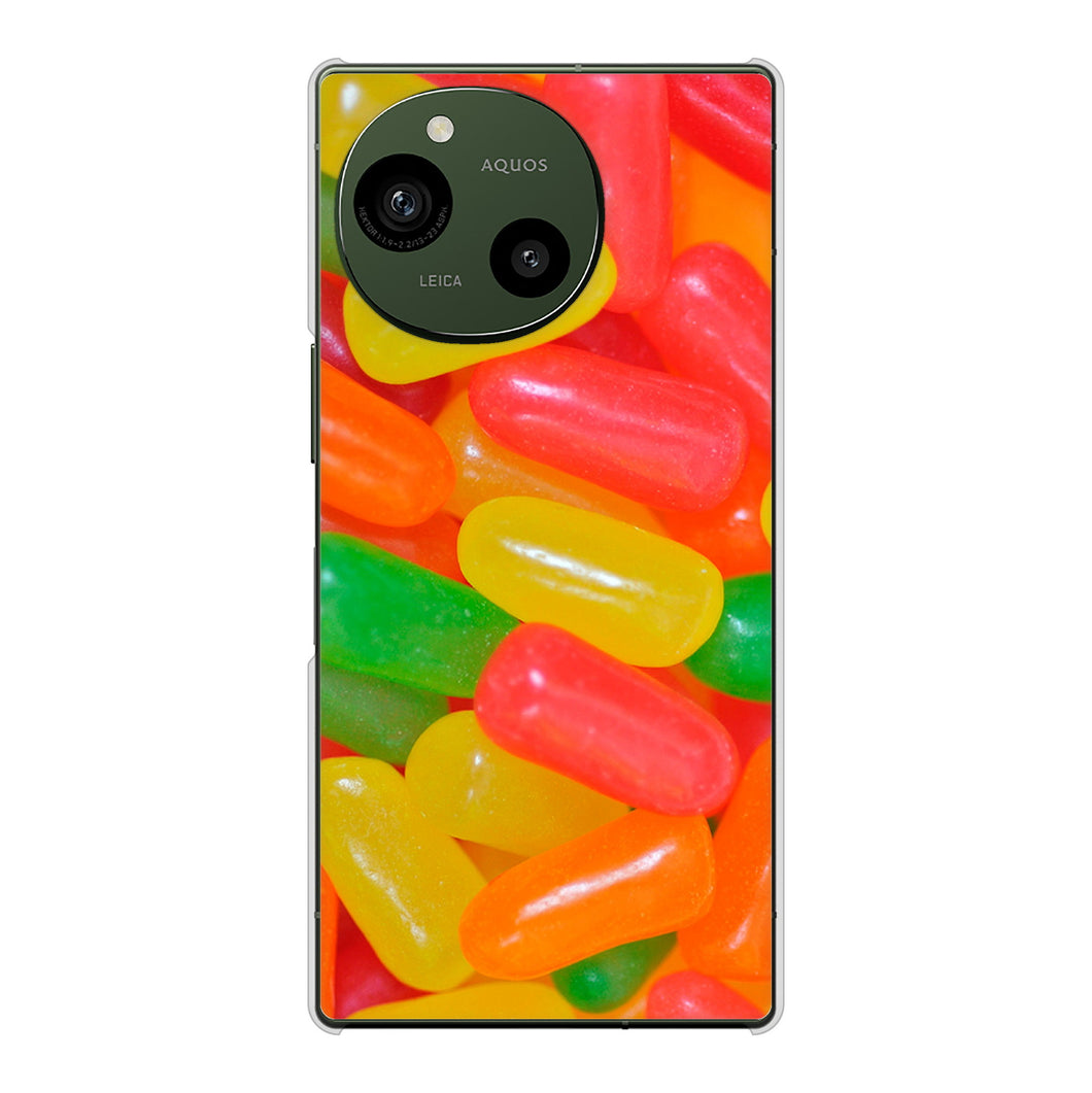 AQUOS R9 A401SH SoftBank 高画質仕上げ 背面印刷 ハードケーススイーツ