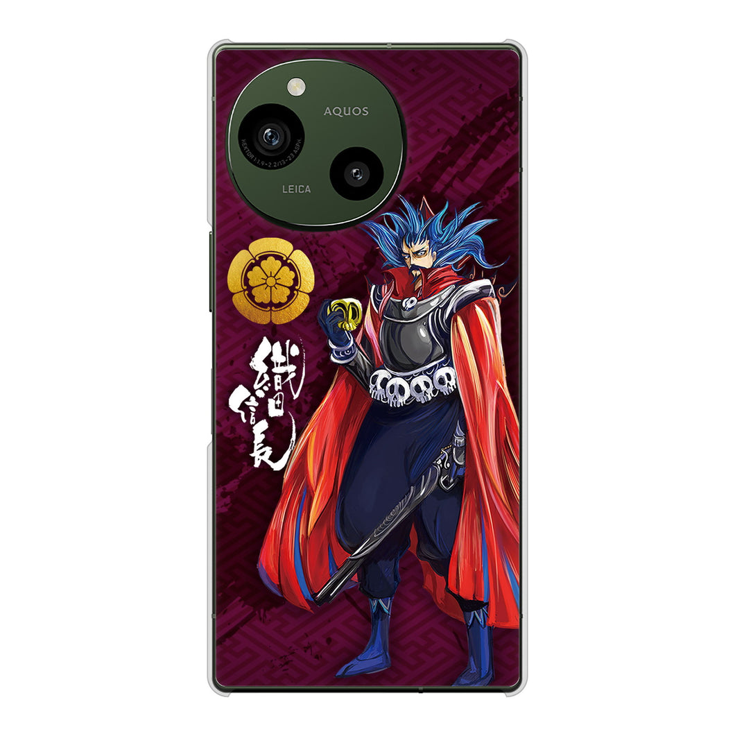 AQUOS R9 A401SH SoftBank 高画質仕上げ 背面印刷 ハードケース家紋