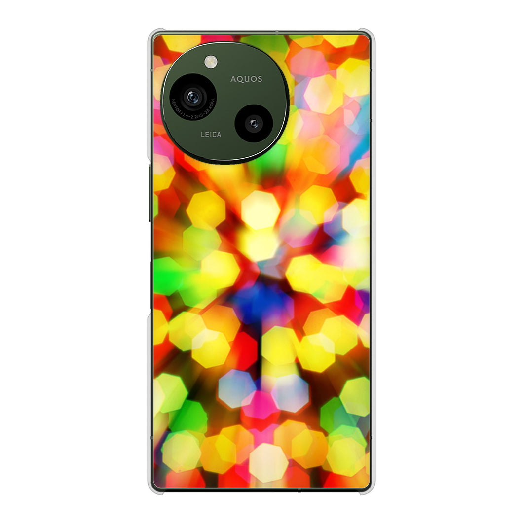 AQUOS R9 A401SH SoftBank 高画質仕上げ 背面印刷 ハードケース 【VA874 未来へのワープ】