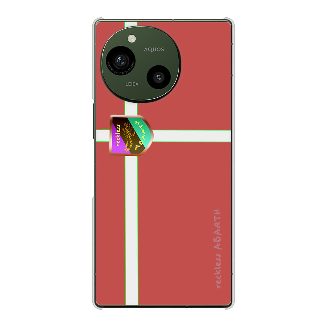 AQUOS R9 A401SH SoftBank 高画質仕上げ 背面印刷 ハードケースアバルト