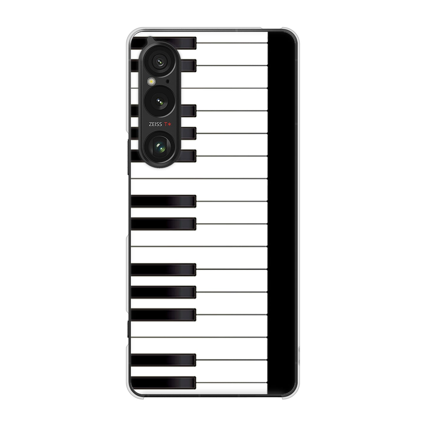 Xperia 1 VI A401SO SoftBank 高画質仕上げ 背面印刷 ハードケースピアノ