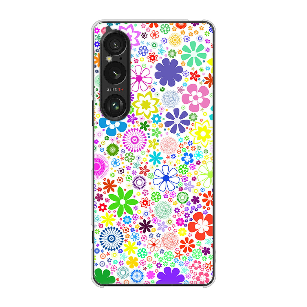 Xperia 1 VI A401SO SoftBank 高画質仕上げ 背面印刷 ハードケースリバティプリント