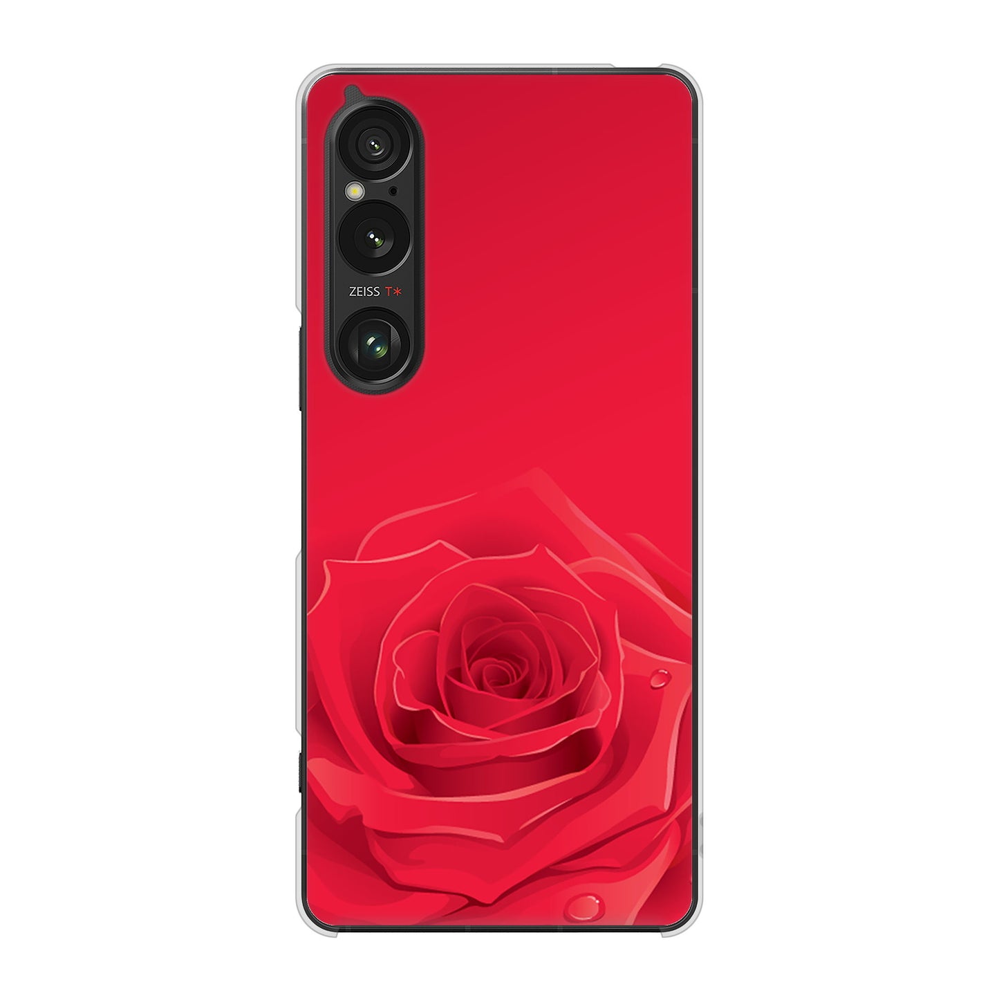 Xperia 1 VI A401SO SoftBank 高画質仕上げ 背面印刷 ハードケースバラ