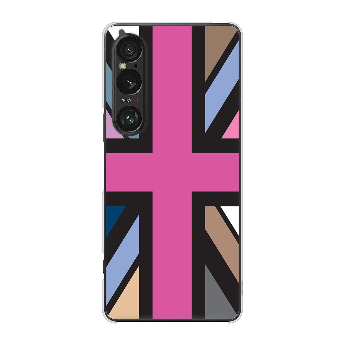 Xperia 1 VI A401SO SoftBank 高画質仕上げ 背面印刷 ハードケースユニオンジャック