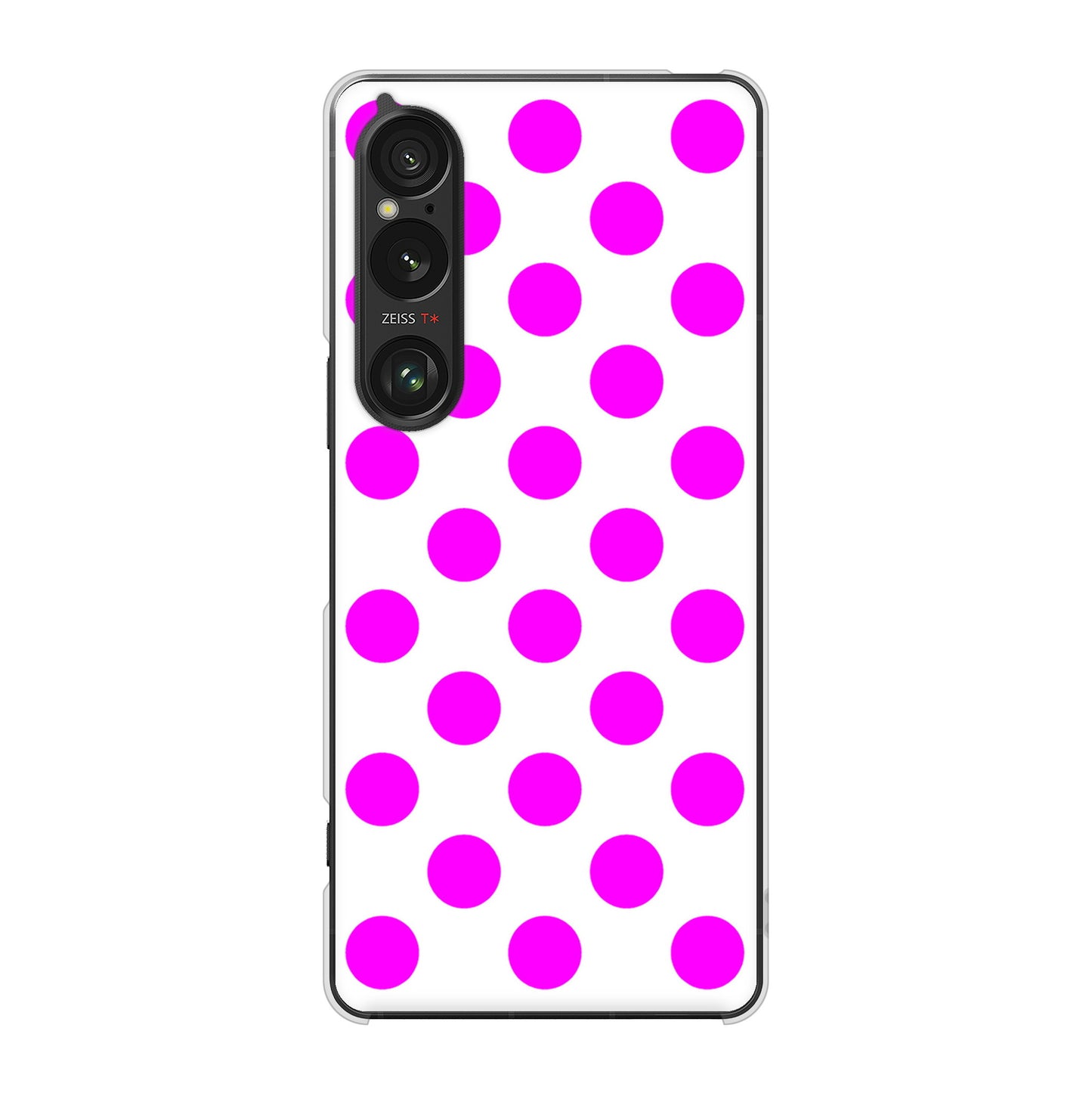 Xperia 1 VI A401SO SoftBank 高画質仕上げ 背面印刷 ハードケースシンプルビッグ