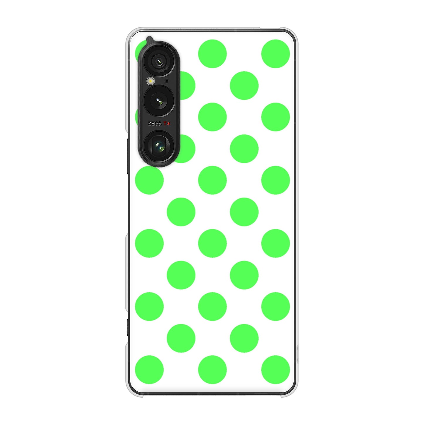 Xperia 1 VI A401SO SoftBank 高画質仕上げ 背面印刷 ハードケースシンプルビッグ