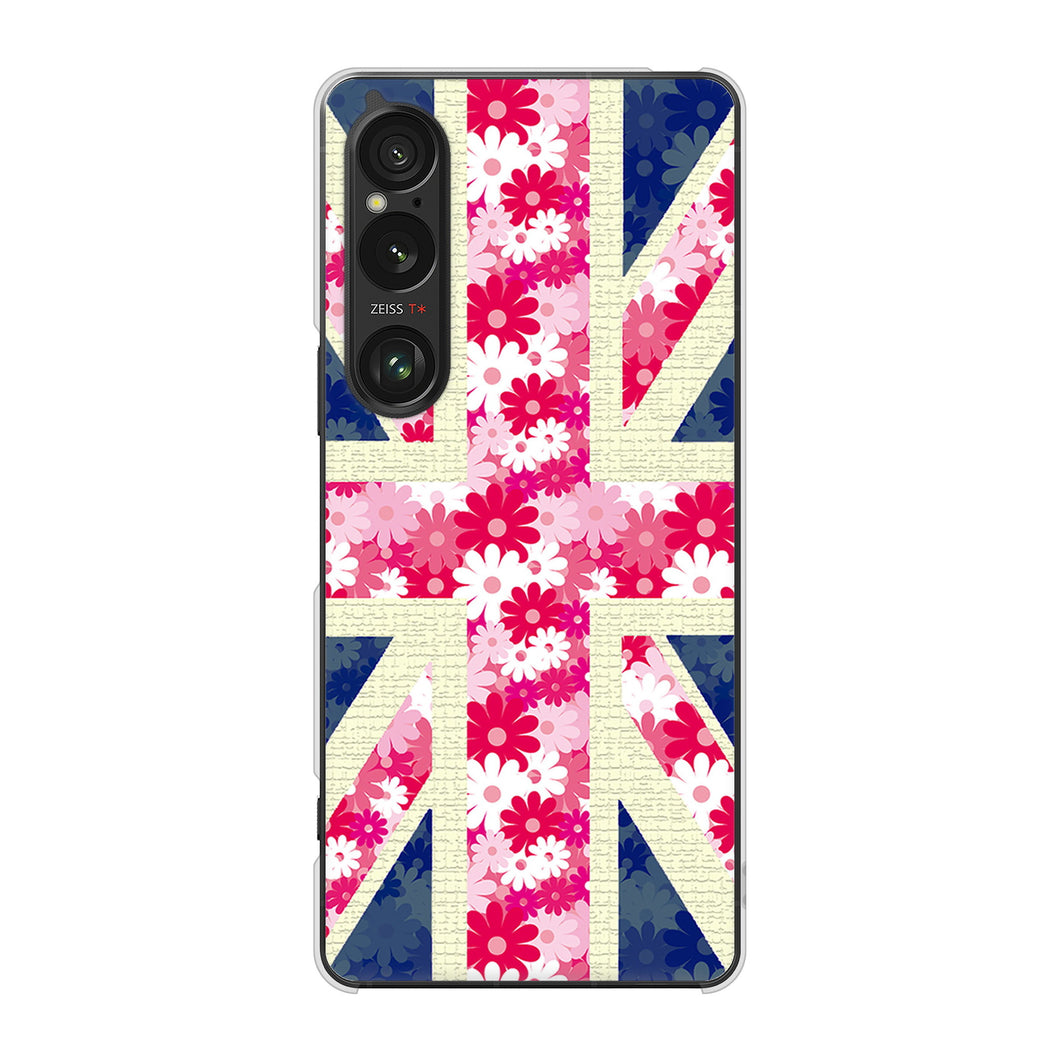 Xperia 1 VI A401SO SoftBank 高画質仕上げ 背面印刷 ハードケースユニオンジャック