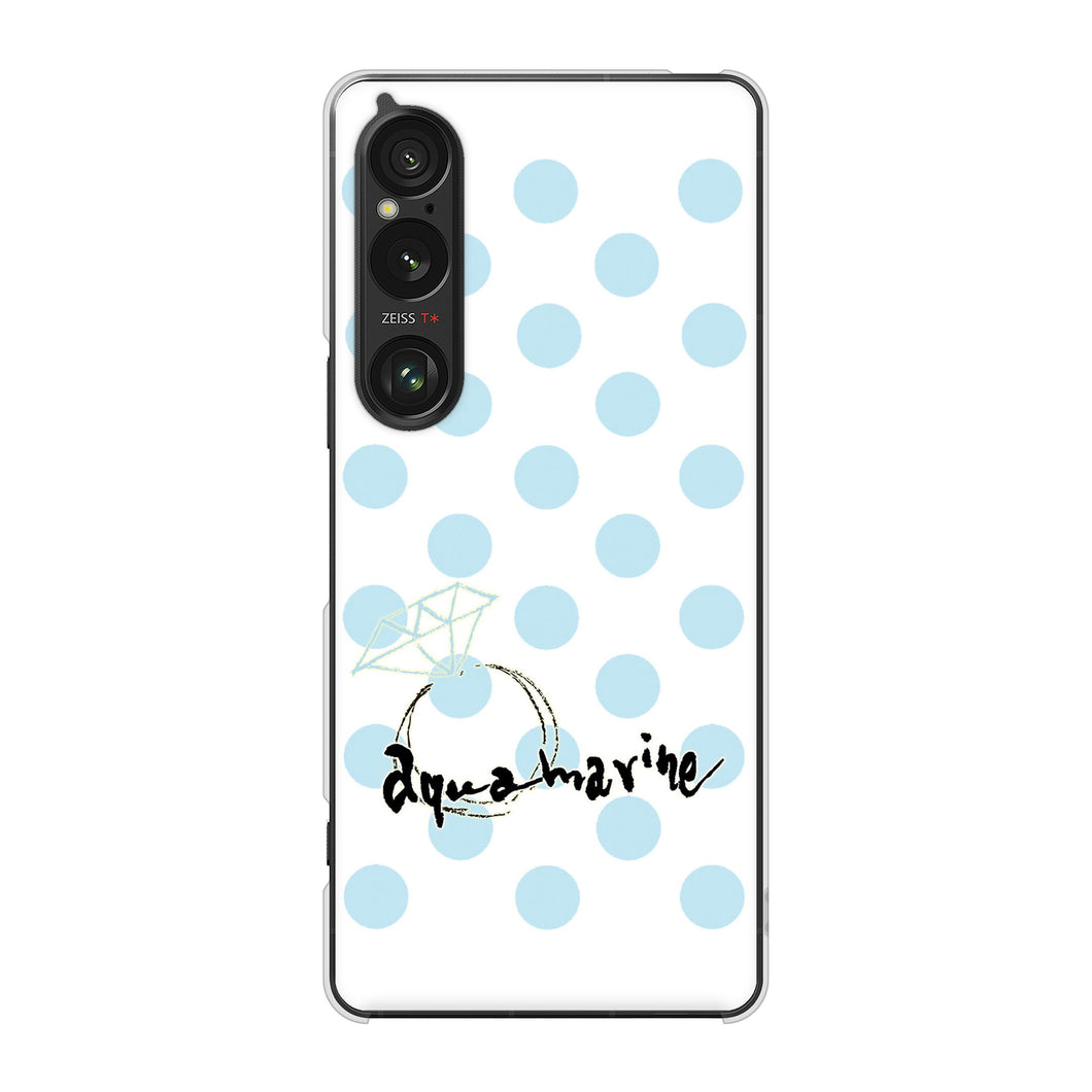 Xperia 1 VI A401SO SoftBank 高画質仕上げ 背面印刷 ハードケース大野詠舟 誕生石
