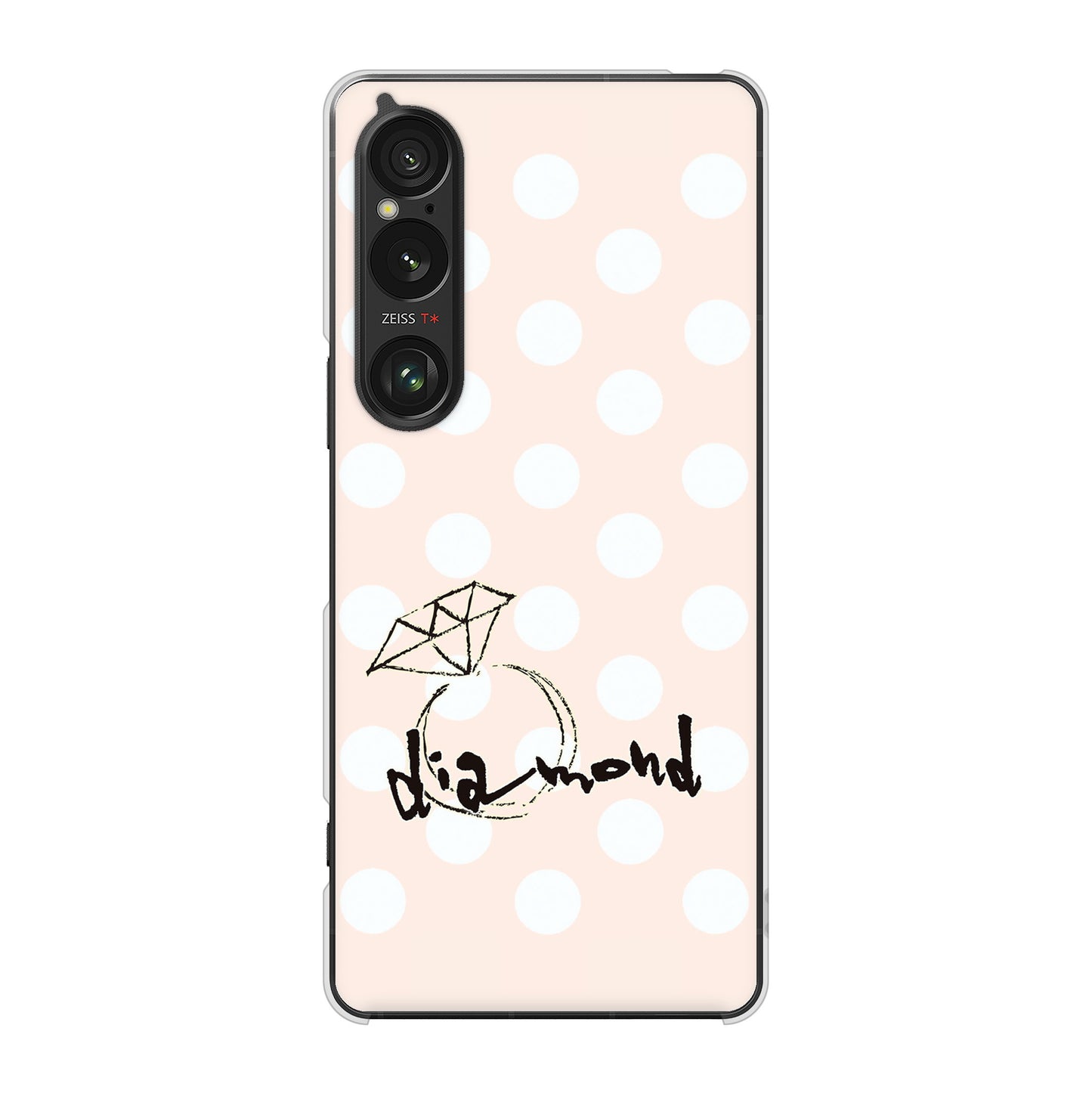 Xperia 1 VI A401SO SoftBank 高画質仕上げ 背面印刷 ハードケース大野詠舟 誕生石