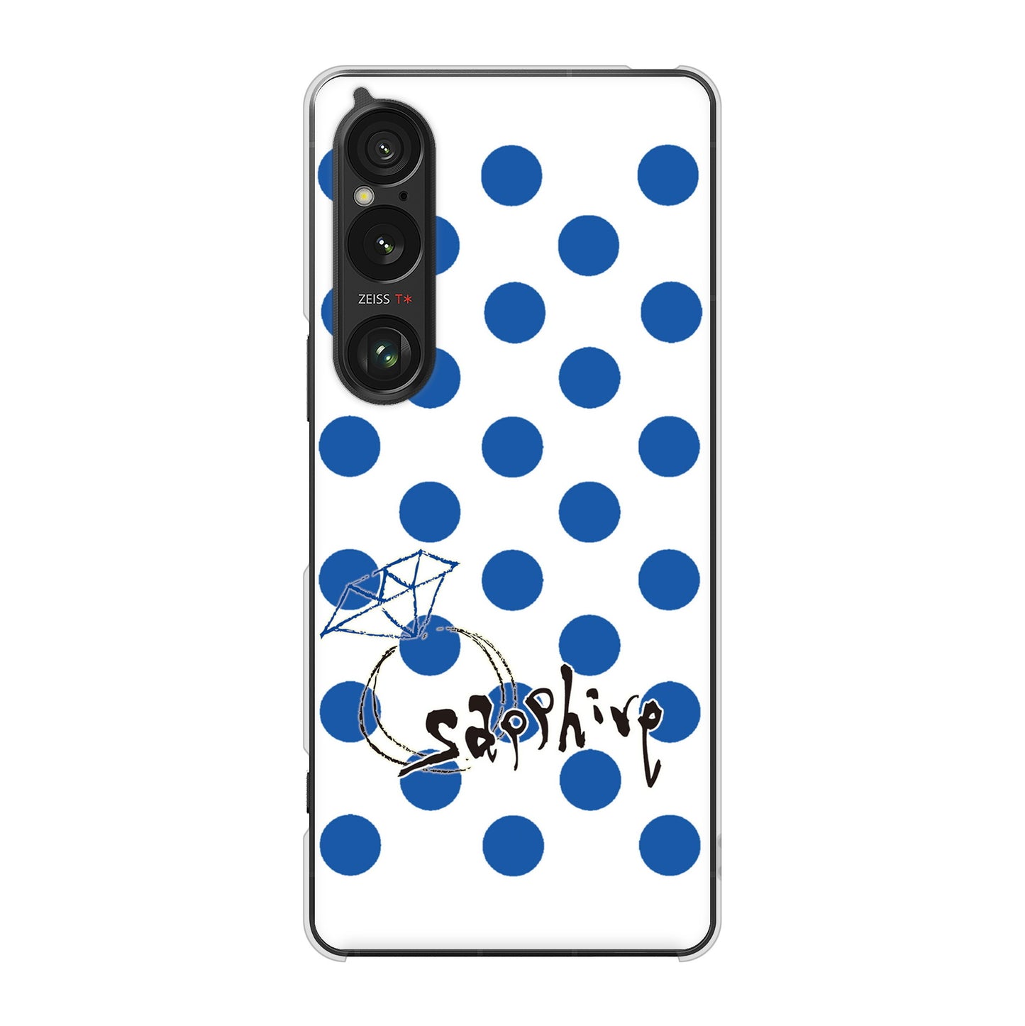 Xperia 1 VI A401SO SoftBank 高画質仕上げ 背面印刷 ハードケース大野詠舟 誕生石